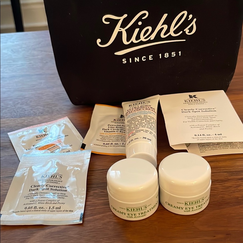 Kiehl’s 14ml creamy Eye Treatment Avocado eye cream - 2 x 7ml plus extras